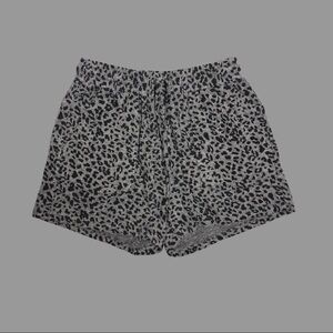❤️ M ❤️ NWT Anthro Shorts Animal Print Lounge Drawstring Waist